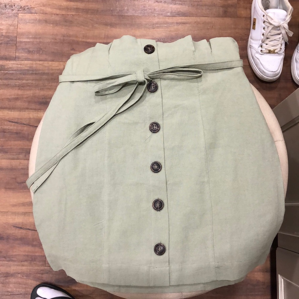 Button skirt!